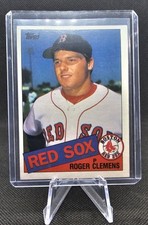 1985 Topps #181 Roger Clemens Rookie Boston Red Sox 