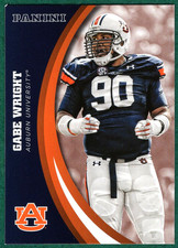 Gabe Wright -  2016 Panini Auburn #21 - NCAA Auburn Tigers Football Card