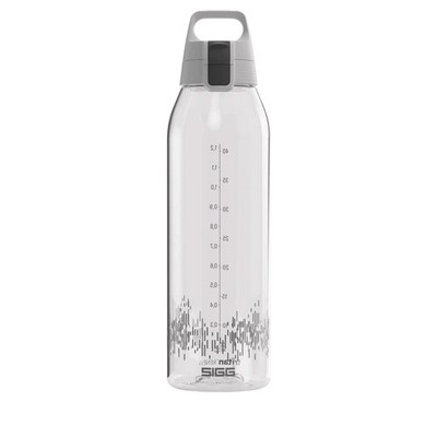 SIGG Total Clear ONE MyPlanet 1,5 L Anthrazit BPA-frei One-Hand-Verschluss