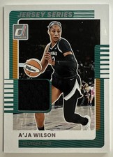 2025 Panini Donruss WNBA Jersey Series A'ja Wilson #49 Las Vegas Aces (MEM)