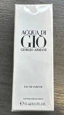 GIORGIO ARMANI ACQUA DI GIO Men EDP 15ml .5fl oz Spray NEW IN BOX SEALED