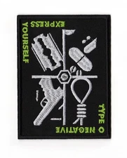 Type O Negative Express Yourself Patch | American Gothic Metal Rock Band Logo