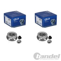 2X GSP RADLAGER-SATZ Vorne Beidseitig Passend FÜR Volvo 740 760 780 940 960