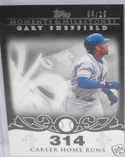 Gary Sheffield  LIMITED CARD # 6 / 25   Topps Los Angeles Dodgers