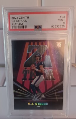 2023 ZENITH CJ STROUD Z-TEAM #23 PSA 9 | eBay