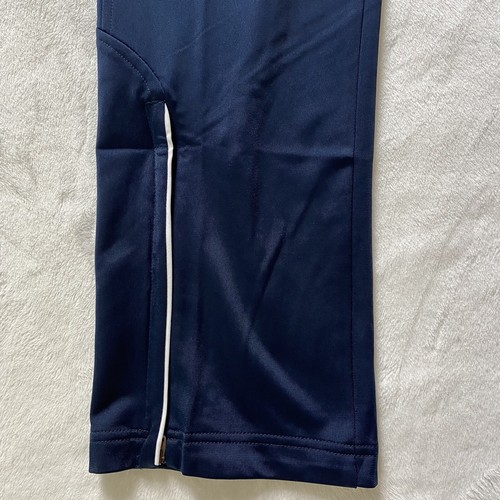 Youth Adidas Athletic Warm Up Track Pants Medium Navy Blue New With Tags - Picture 9 of 10