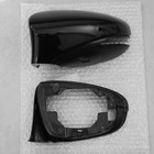 Black Driver Side Outer Mirror Cover Cap Replacement For Lexus GS350 2013-2018 .