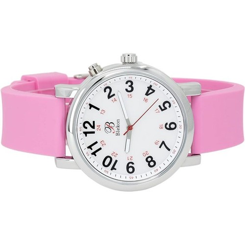 Blekon Krankenschwesteruhr leuchtendes Zifferblatt, Militärzeit, Peelingfarben, wasserdicht - Bild 30 von 253