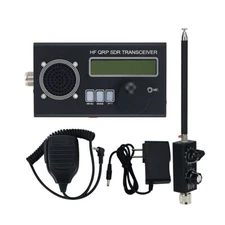 USDR/USDX HF QRP SDR Transceiver SSB/CW Transceiver 8-Band Radio W/ Mic Antenna
