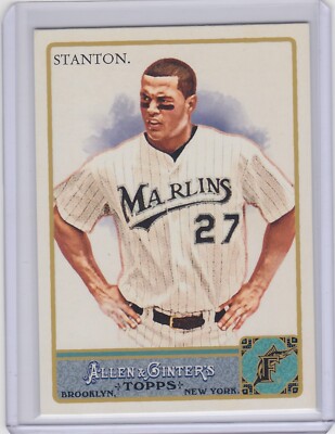 Mike (Giancarlo) Stanton - 2011 Topps Allen & Ginters Glossy Parallel #d/999
