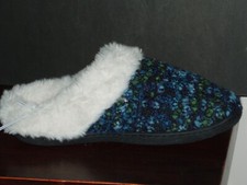 UPC 079402000123 product image for ISOTONER Women MEMORY FOAM Hoodback FAUX FUR Slip-On Slippers MEDIUM 7.5-8 | upcitemdb.com