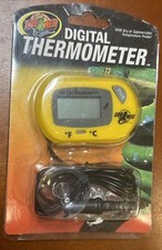 Zoo Med Digital Terrarium Thermometer with Temperature Probel Reptile Terrarium