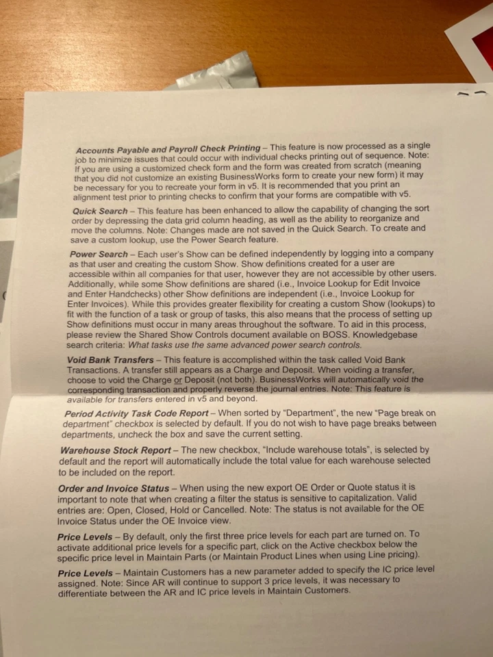 AUTHENTIC BRAND NEW BusinessWorks Gold Accounting 5.0 - Image 4 of 4