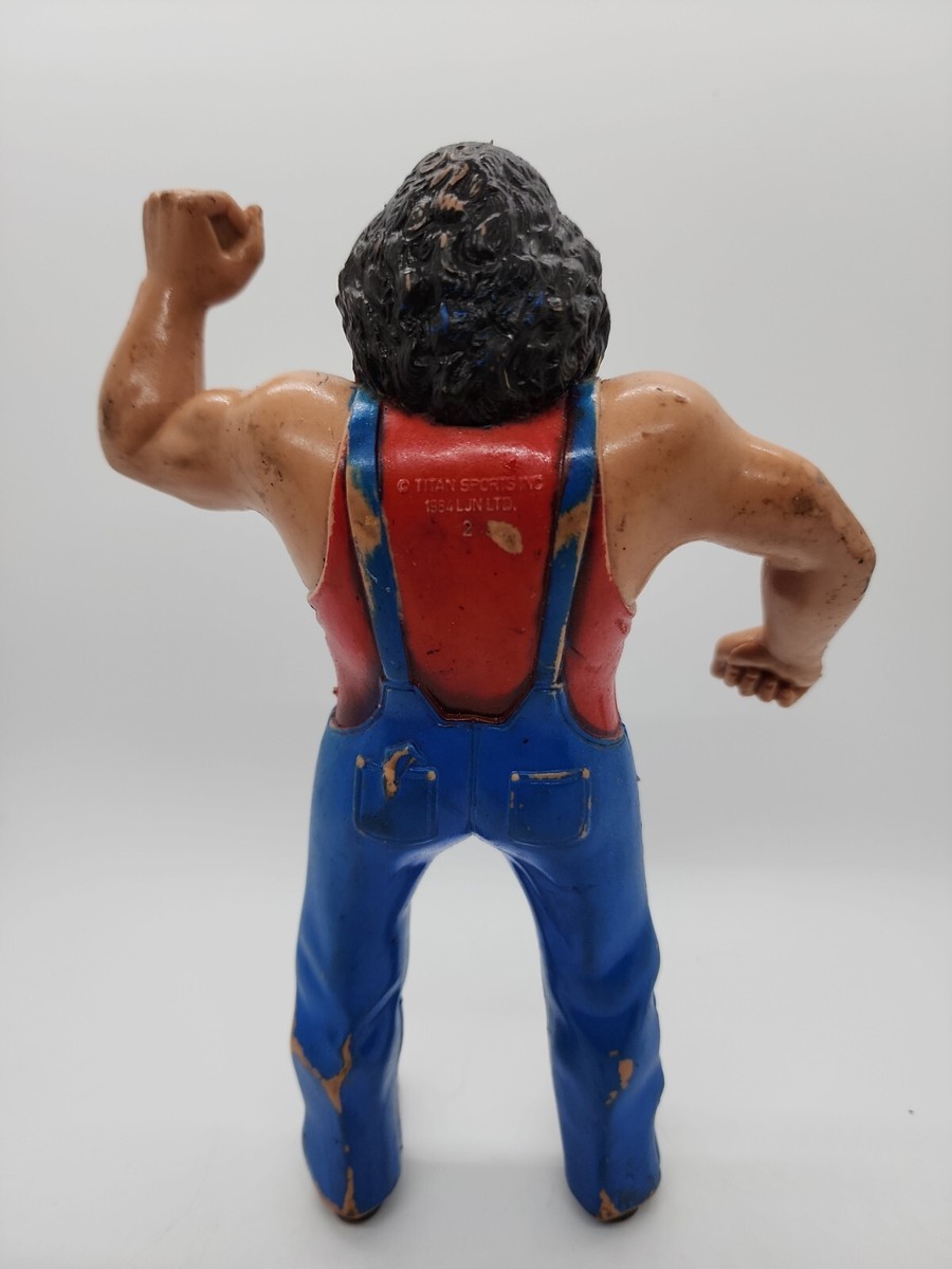 Vintage WWF LJN 80's Hillbilly Jim Wrestling Superstars Action