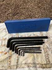 Holo-Krome 10 PC. Long Arm Key Set NO. 973 Plastic Case Metric