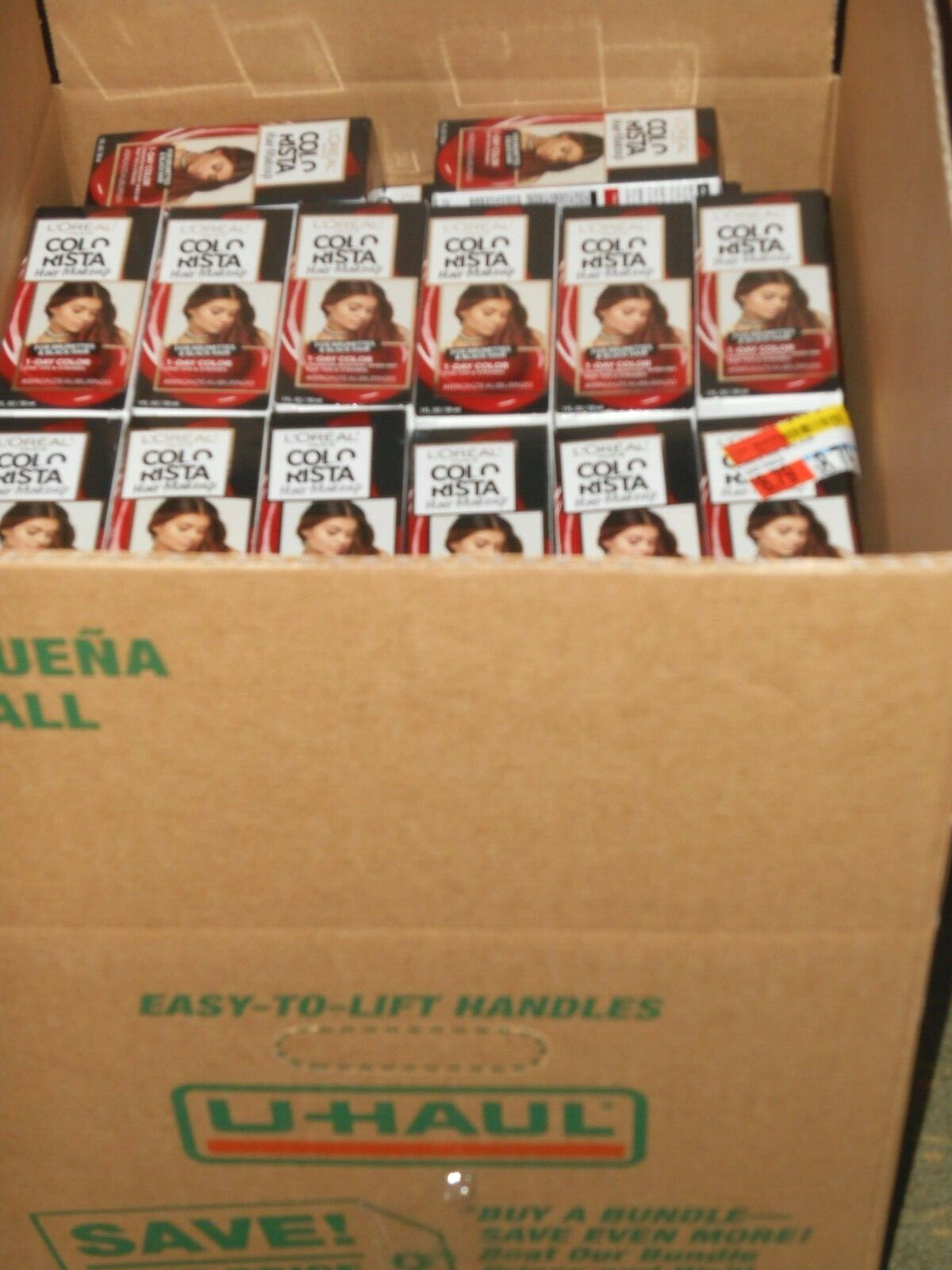 160 Boxes of L&rsquo;Oreal Colorista Hair Makeup 1 Day Color BRONZEAUBURN  BULK LOT