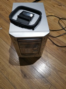 Aiwa Cx Lm191k Compact Disc Stereo System Cd Tape Cassette W Mw Lw Ariel Ebay