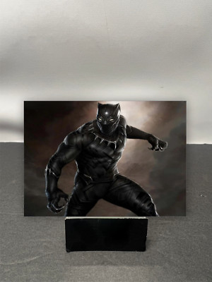 Black Panther Marvel Comics Custom Art Trading Card Thick C314