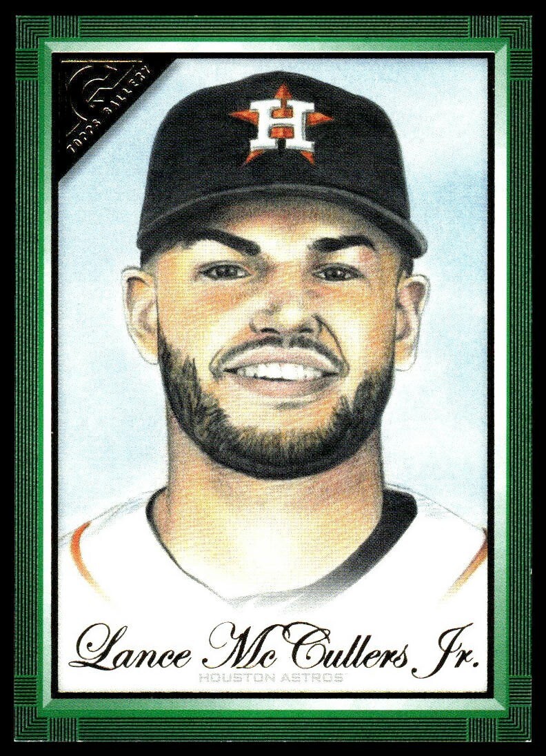 2019 Topps Gallery Green - Lance McCullers Jr. #4 /99 Houston Astros
