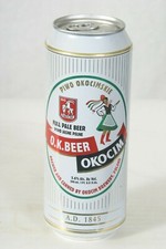 O.K. Beer Okocim Beer Can