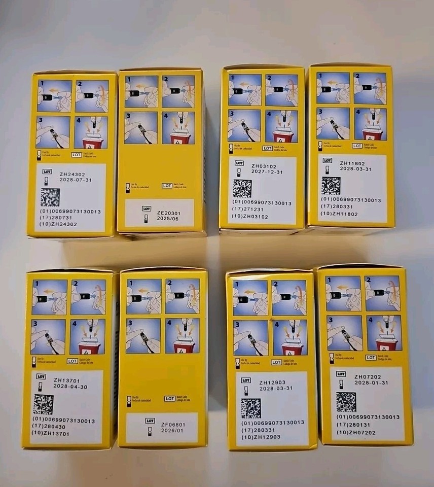 Freestyle lite lancets 2 box of 100 for diabetic blood glucose testing