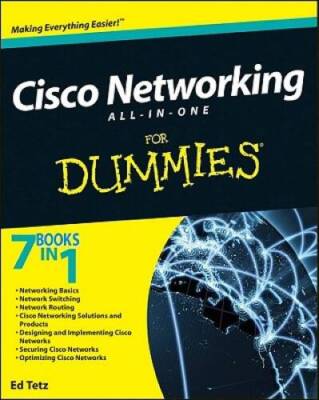 Cisco Networking All-in-One For Dummies - Paperback By Tetz, Edward - ACCEPTABLE