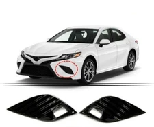 NEW-Fits-2018-20 Toyota Camry SE & XSE Black Bezel Covers & Relay Wiring Switch
