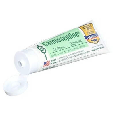 Calmoseptine Ointment Skin Protectant Healing Tube - 4 oz