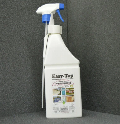 MTS SCHIMMELSCHUTZSERVICE Easy-Top Imprägnierung Hightech-Carbon Imprägniermittel Boot Zelt Markise Leder