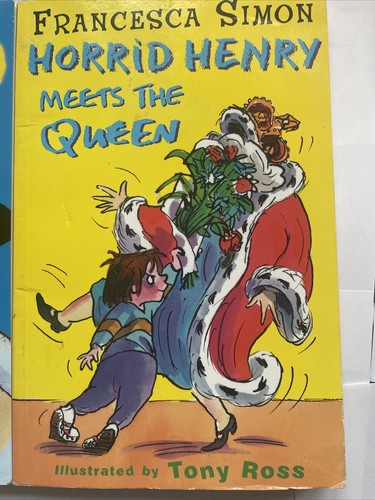 Zwei 2 Horrid Henry Bücher (meets the Queen) von Francesca Simon Taschenbuch Neu/Gebraucht - Bild 3 von 4