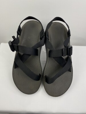 Chaco Men's Z Cloud Adjustable Strap Hiking River Sandal's black