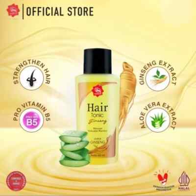 VIVA Hair Tonic Ginseng 60ml | Strengthens Hair Roots | Hair Loss Treatment Care