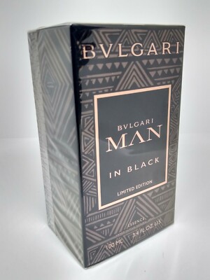 BULGARI MAN IN BLACK ESSENCE LIMITED EDITION 3.4o.z-100mL