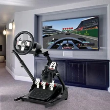 Gaming Racing Simulator Cockpit - Steering Wheel Stand for PS4/5 XBOX G29 G920