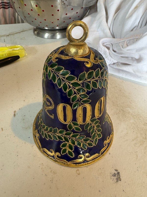 CloisonnéCobalt Blue Bell