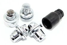 4 Chrome Factory Oe Style Wheel Lug Nut Locks 12x1.5 Toyota 4runner Tacoma Rav4