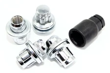 4 Chrome Factory OE Style Wheel Lug Nut Locks 12x1.5 Toyota 4Runner Tacoma Rav4 
