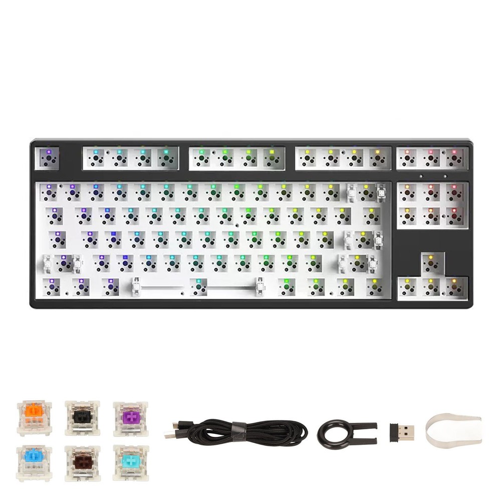 iBlancod C87 87-Key Mechanical Gaming Keyboard with B8E4 Mode