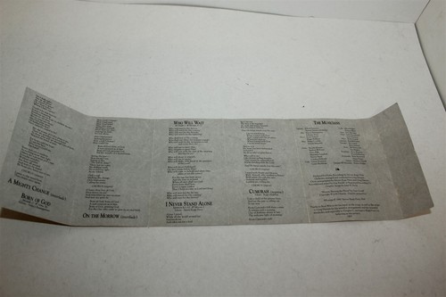 From Cumorah's Hill Words & Music By Steven Kapp Perry Cassette Tape Prime 1990 - Picture 5 of 8