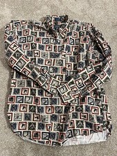 VINTAGE Chaps Ralph Lauren Shirt Mens Size XL Ski Button Down Long Sleeve