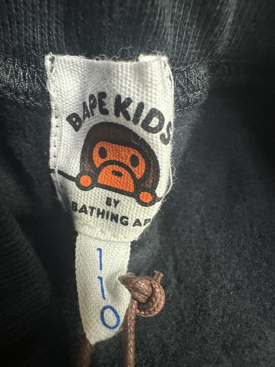 bape kids 2セット19㎝ A BATHING APE® Kids Abc Camo Shark Zip Hoodie | Bape