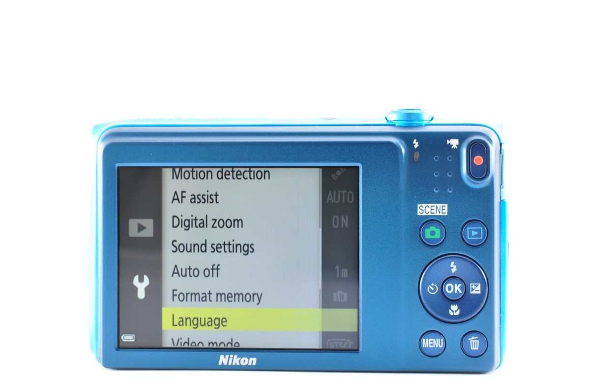 2*7様 Nikon COOLPIX S3600 青 Nikon Coolpix S3600 Blue Near Mint Compact Digital Camera