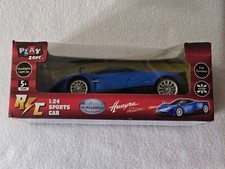 Play Zone: Blue Pagani Huayra Roadster RC Sports 1:24 NIB