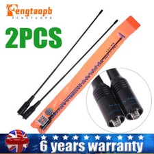 2X NA-771 Antenna SMA-Female VHF136-174 MHz for BTECH BaoFeng UV5R UV-ha Radios