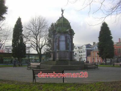 PHOTO  MONUMENT TO JOHN KAY KAY GARDENS BURY TOWN CENTRE PLEASE GO TO FOR MORE D
