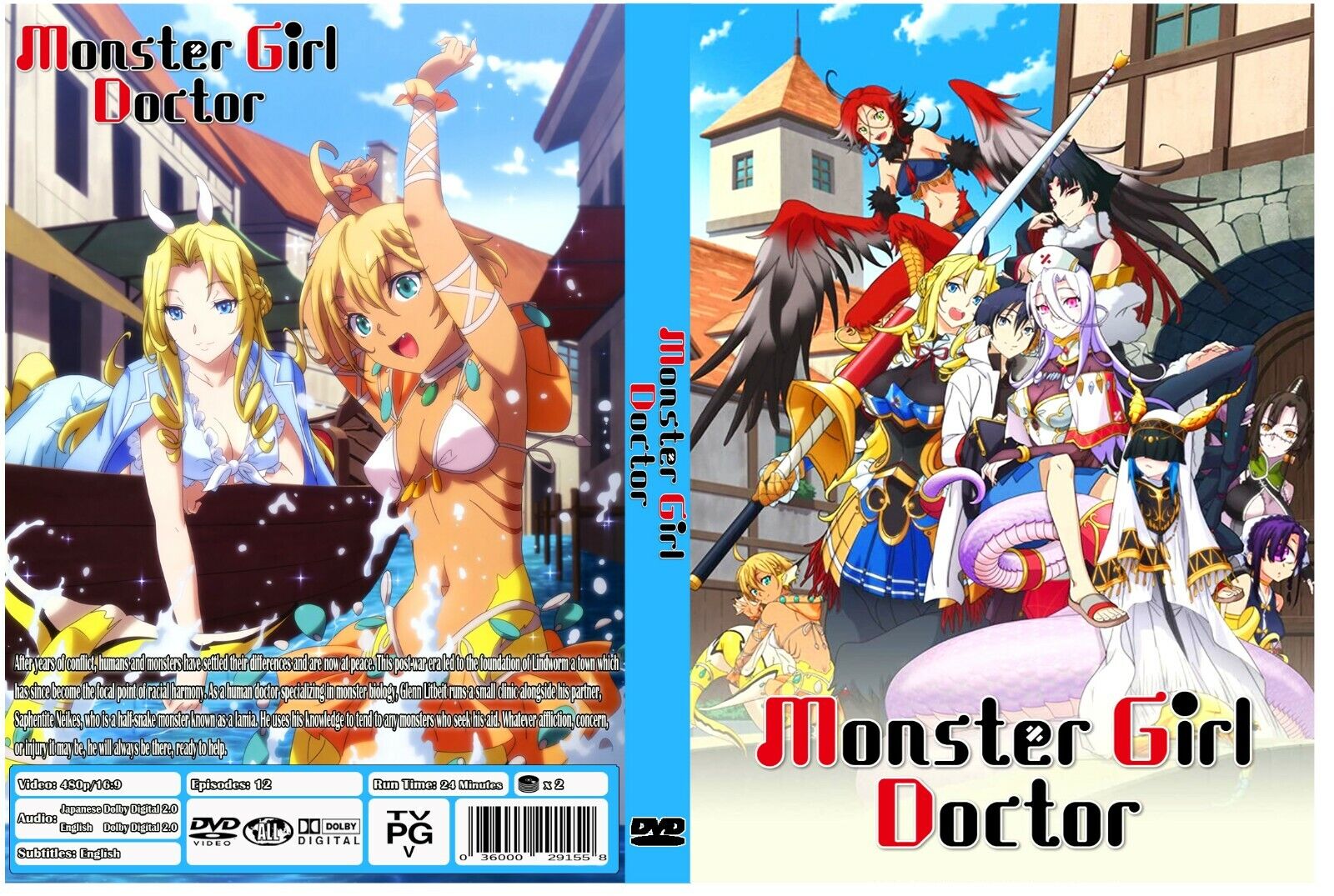 Monster Girl Doctor Anime Series Dual Audio English/Japanese