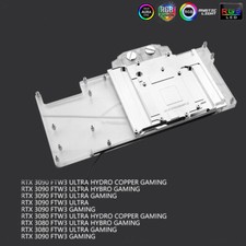 For EVGA 3090 3080 FTW3 DIY Water Block Full Coverage Graphics Card Water Block