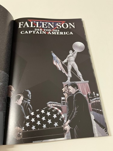 Marvel Exklusiv FALLEN SON DER TOD DES CAPTAIN AMERICA Panini Comics tedesco - Imagen 5 de 6