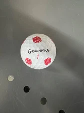 LOGO GOLF BALL-(1) NEW LIMITED EDITION DICE TAYLORMADE TP5X PIX‼️