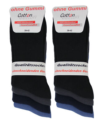 12 Paar Herren Socken Baumwolle Farben Größen Ohne Gummi 39 40 41